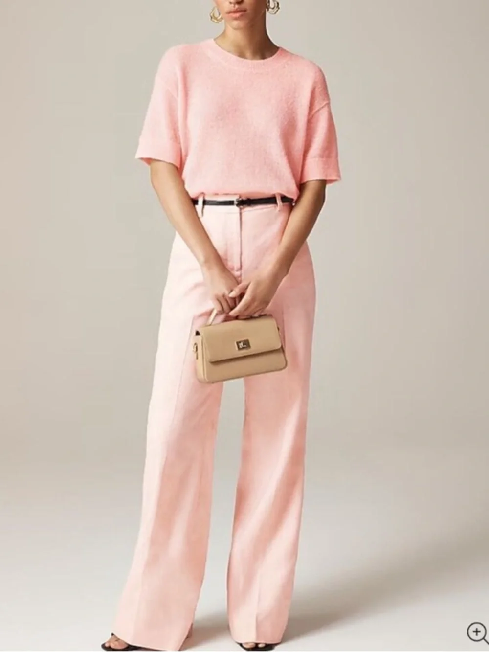 J. Crew Alpaca-blend oversized sweater T-shirt NWOT - Picture 9 of 9